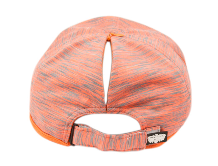 PONYTAIL YOGA ZIPPER CAP