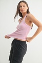 RIBBED RACERBACK TANK