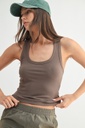 RIBBED RACERBACK TANK