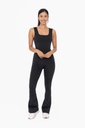 TWISTED BACK FLARED JUMPSUIT