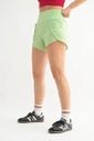 HIGHWAIST SPLIT RUN SHORTS