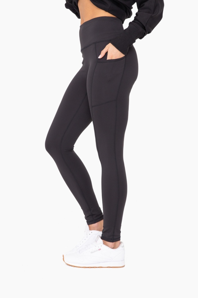 NO FRONT SEAM POCKET LEGGINGS
