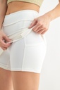 MICRO-PERFORATED PANEL TENNIS SKORT