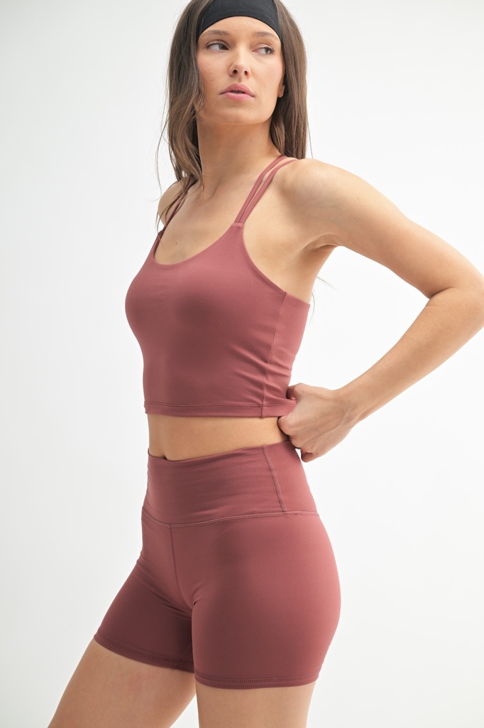 VENICE CLOUD CRISS-CROSS WORKOUT BRA