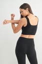 SQUARE NECK WORKOUT BRA