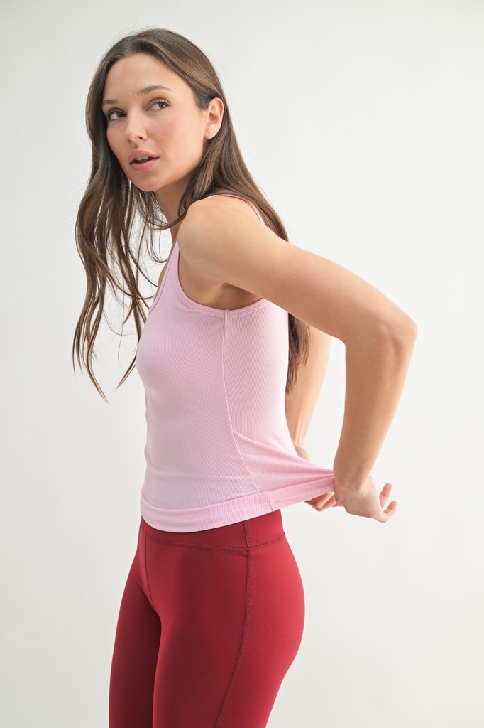 MICRO-RIBBED TANK TOP