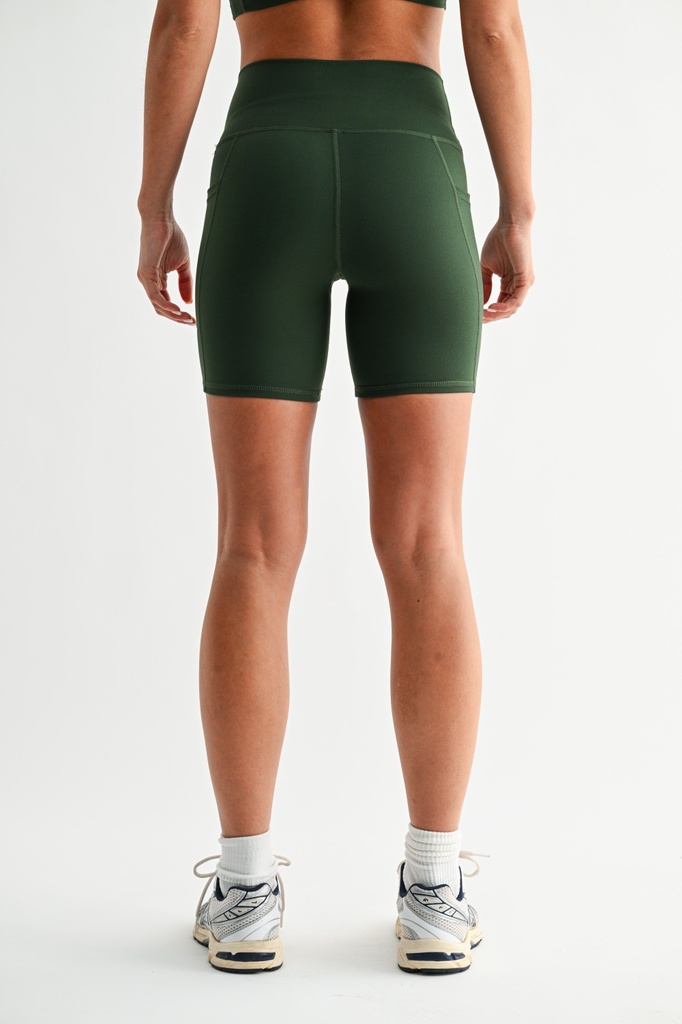 VENICE SCULP BIKER SHORTS