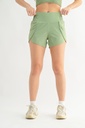 HIGHWAIST SPLIT RUN SHORTS