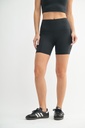VENICE SCULP BIKER SHORTS