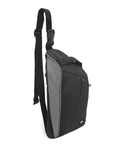 [SB1000-Blk/gry] EVEREST 16" CROSSBODY SLING BAG